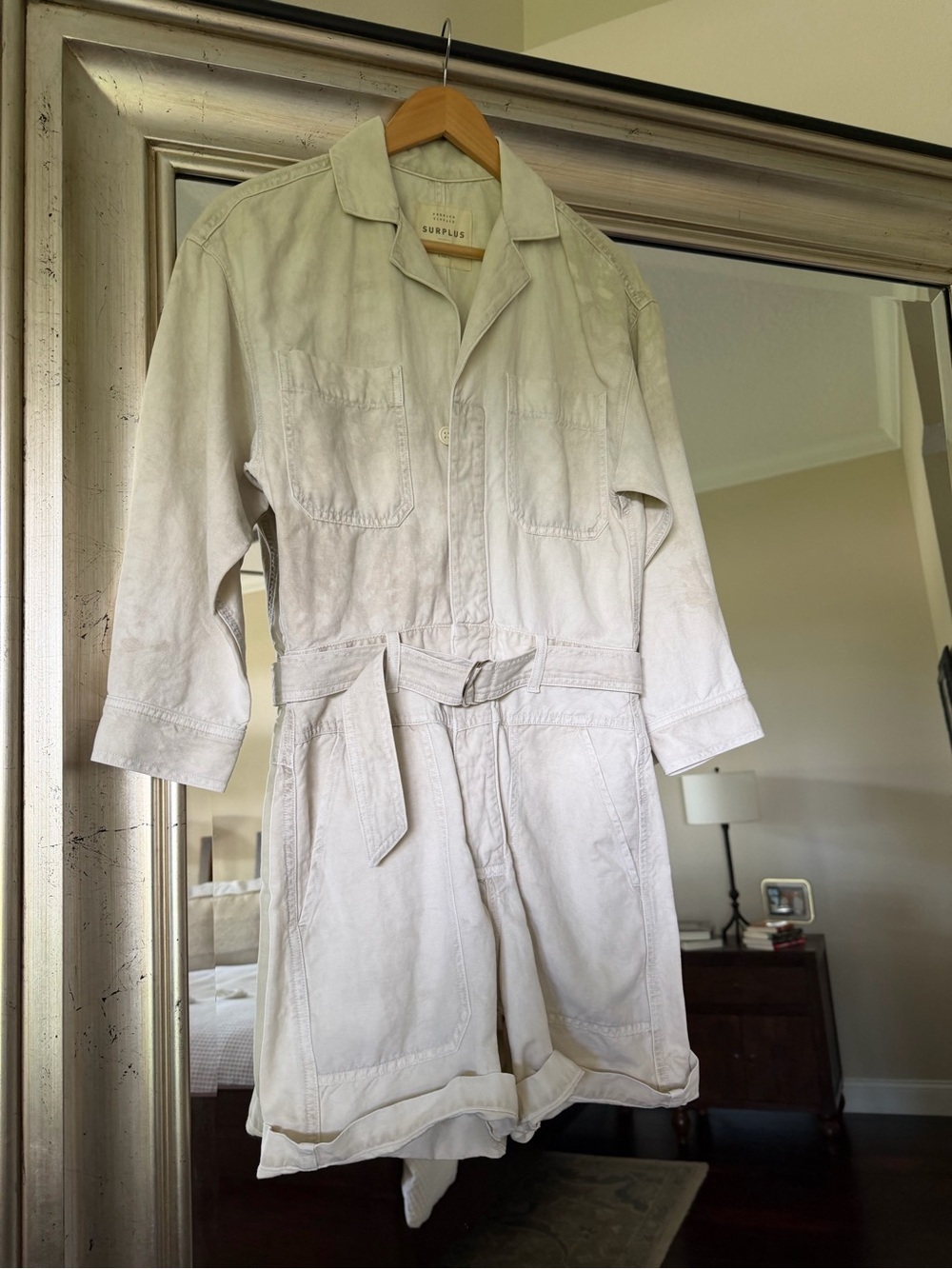 SURPLUS C of H Premium Vintage Romper- Light Beige